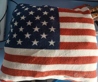 Cuscino decorativo morbido con bandiera americana