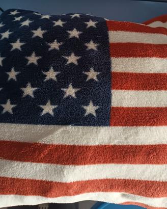 Cuscino decorativo morbido con bandiera americana
