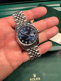 Rolex datejust 36mm 116234 brilli superjubile 2015