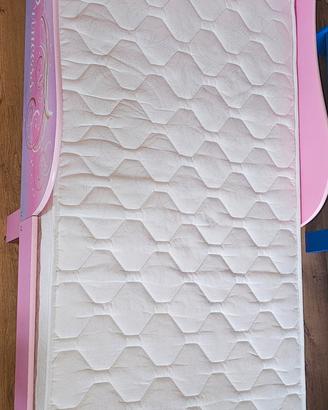 Lettino in legno con portaoggetti princess Disney