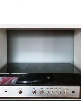 Giradischi Pioneer C4500A amplificato + Casse Aiwa