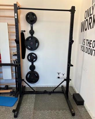 Power rack pieghevole 500 Domyos