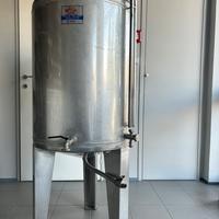 SERBATOIO INOX PER OLIO/VINO LT300