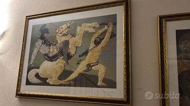 Salvatore Fiume - quadro - serigrafia - collezione