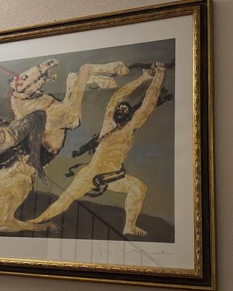 Salvatore Fiume - quadro - serigrafia - collezione