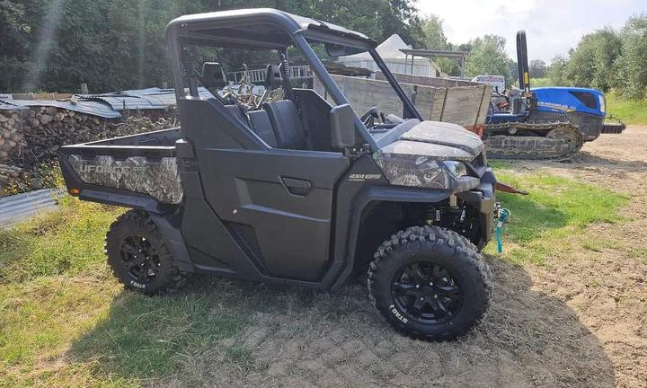 Cfmoto utv 4x4 - jeep cassonato trattore