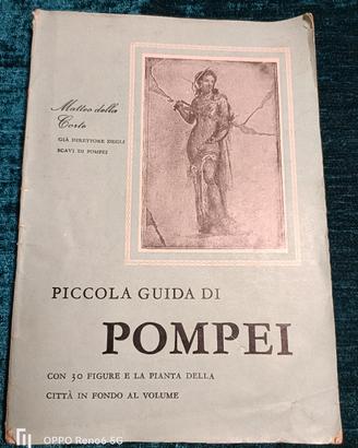 Piccola guida di Pompei del 1958/59