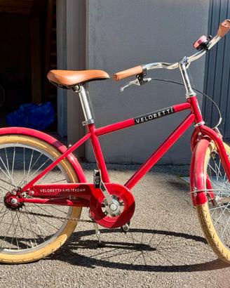 Bici bambino Veloretti rossa 16/20”