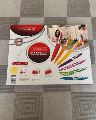 Set coltelli - 7pz - marca Royalty Line