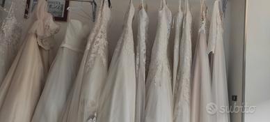 stock vestiti da sposa e sposo