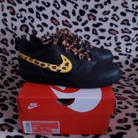 custom Scarpe nike maculato leopardato