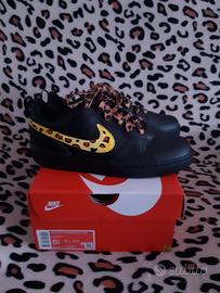 custom Scarpe nike maculato leopardato