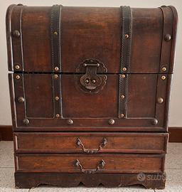 Baule da viaggio con Piatti