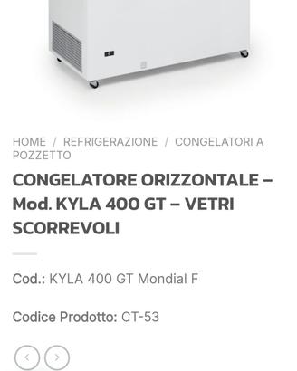 frizer orizzontali kyla GT