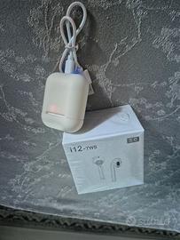 Auricolari Bluetooth i12-TWS Nuovi Originali