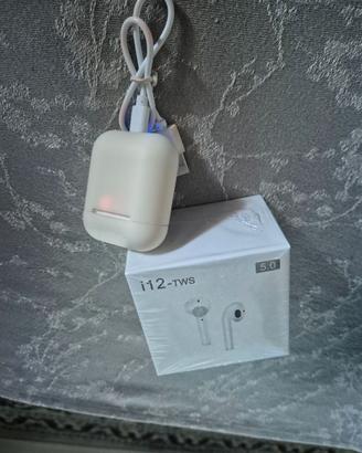 Auricolari Bluetooth i12-TWS Nuovi Originali
