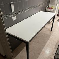 Tavolo Ikea bianco lungo da cucina  LILLTRASK