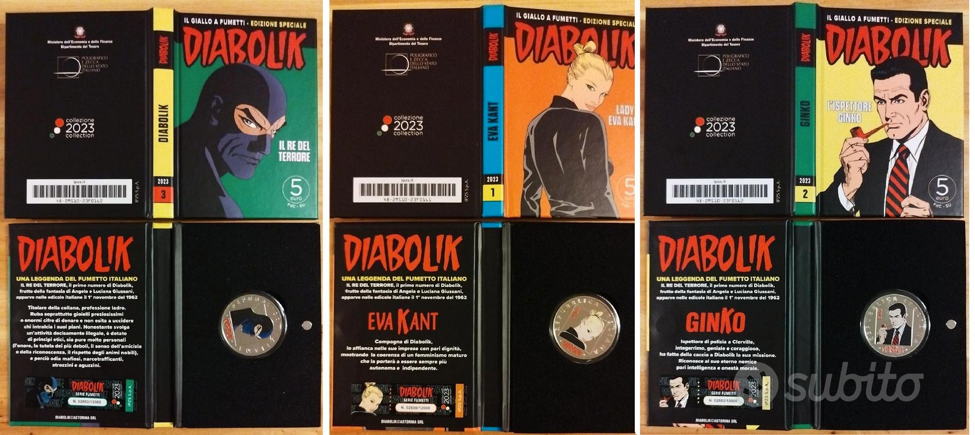 TRITTICO DIABOLIK -fumetti - Collezionismo In vendita a Milano