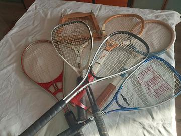 Racchette da tennis e squash vintage