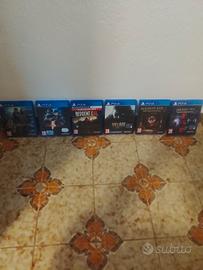 collezione giochi Resident evil  PS4.