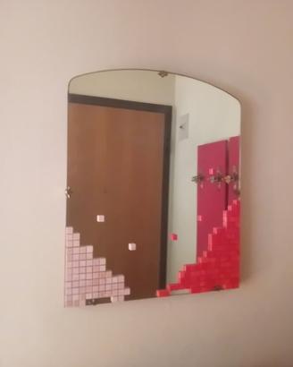 Specchio vintage anni ’60 rivisitato – 50x60 cm
