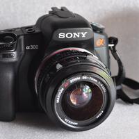 Sony Alpha 300 + 18-70