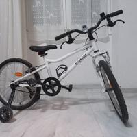 Bici trekking Riverside 100 20 pollici e accessori