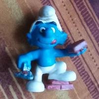 Puffo "I Puffi" muratore originale anni '80