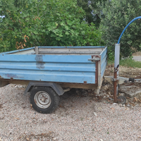 Rimorchio carrello auto 600 kg