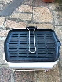 Bistecchiera in Ghisa Smaltata. 23x36 cm