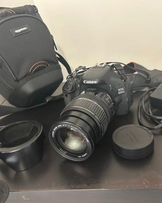CANON EOS 600D COME NUOVA + OBIETTIVO 17-85