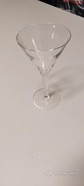 bicchieri vetro retrò di vario tipo 