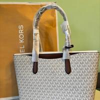 Borsa Michael Kors Panna e Marrone