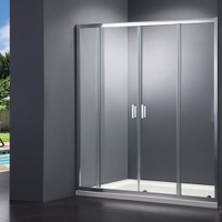 Porta Doccia Nicchia XL - Vetro Temperato 6mm