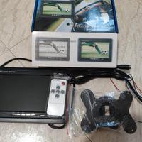 Monitor per auto LCD TFT a colori da 7 pollici
