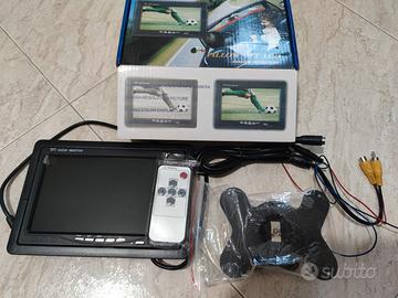 Monitor per auto LCD TFT a colori da 7 pollici