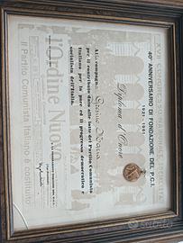 quadro anniversario partito comunista