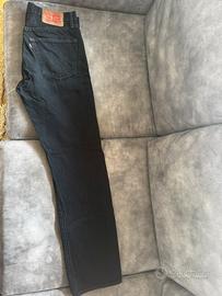 Levis 501 nero 32 34