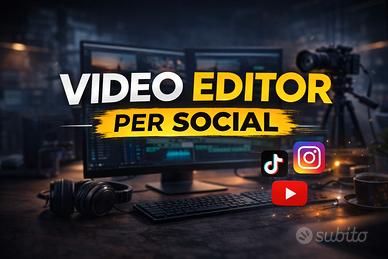 Video Editor per Reels, TikTok e Shorts