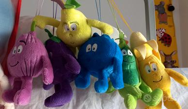 Peluches frutta e verdura