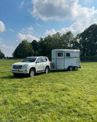 Trailer FAUTRAS trasporto 2 CAVALLI a la francese