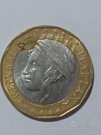 Moneta da1000 lire  VINTAGE