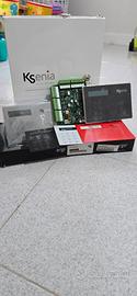 Ksenia centrale con tastiere e box metalloco