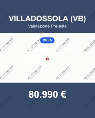 Immobile in asta di 165 m² con box auto a Villados