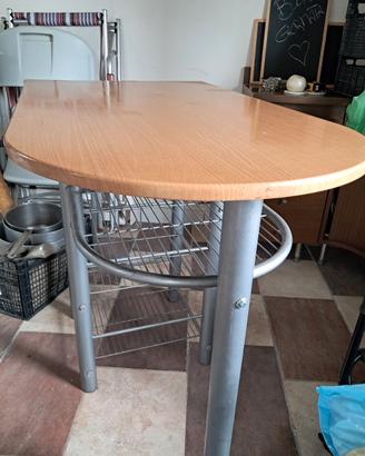 snack con le relative sedie pieghevoli