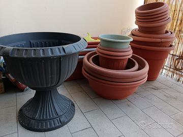 Lotto vasi per piante