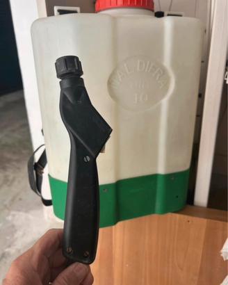 Pompa irroratrice lt 10 elettrica con batteria dis