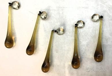 PENDENTI CRISTALLO PER LAMPADARI VINTAGE Venezia -