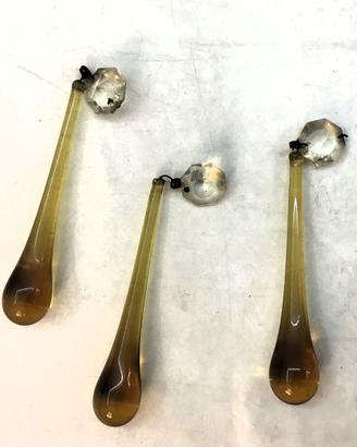 PENDENTI CRISTALLO PER LAMPADARI VINTAGE Venezia -