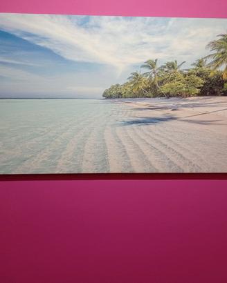 Quadro su tela spiaggia tropicale